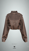 -Pixicat- Sasha Jacket (LeatherBrown)