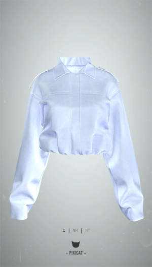 -Pixicat- Sasha Jacket (LightBlue)