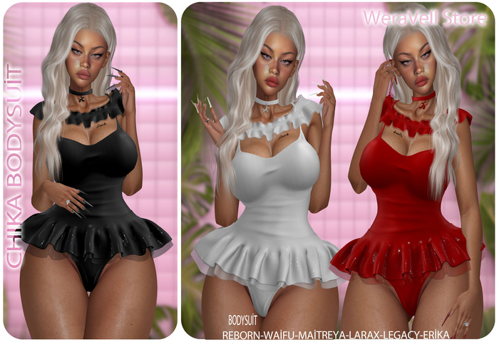 WN-STORE Chika Bodysuit Fatpack