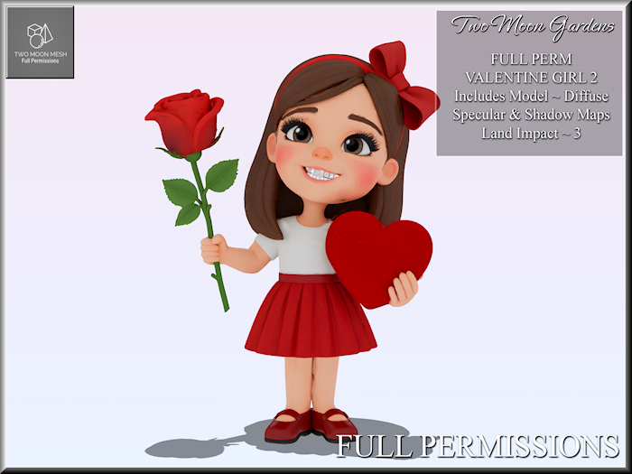 Full Perm Valentine Girl 2