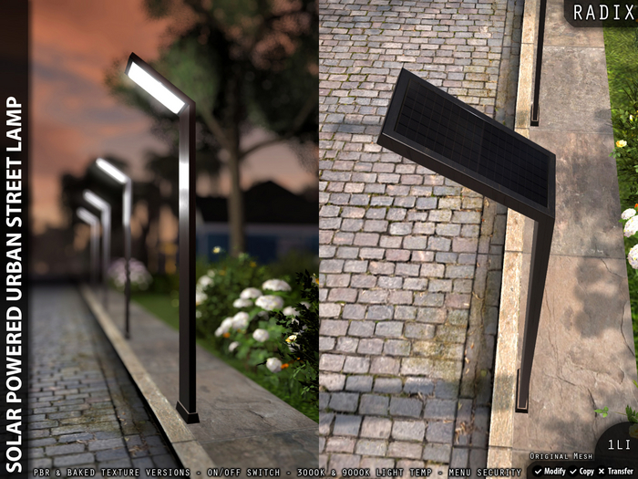 [RADIX] Solar Powered Urban Street Lamp
