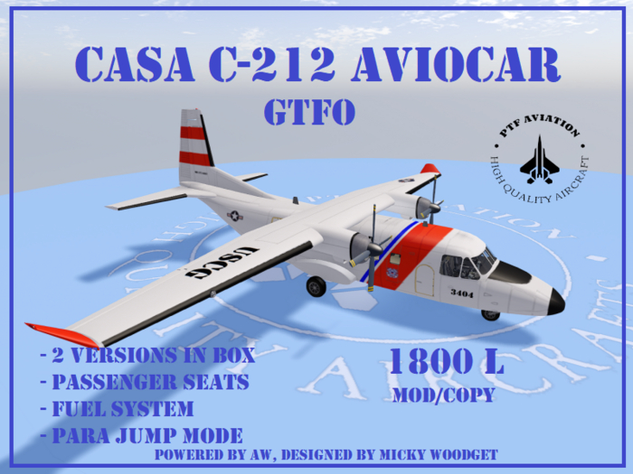 PTF CASA C-212 Aviocar  V 1.0