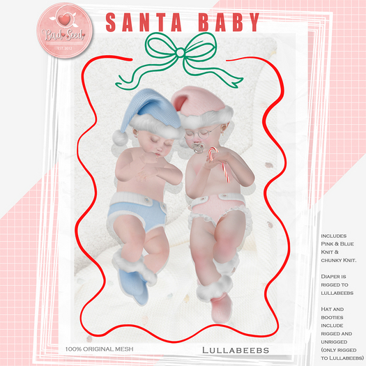 Santa Baby/Pink&Blue