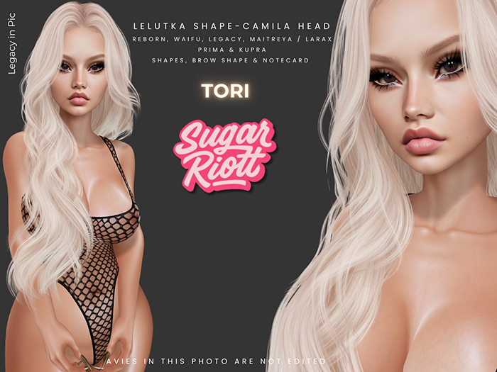 *Sugar Riott* Tori Shape-Camila Head