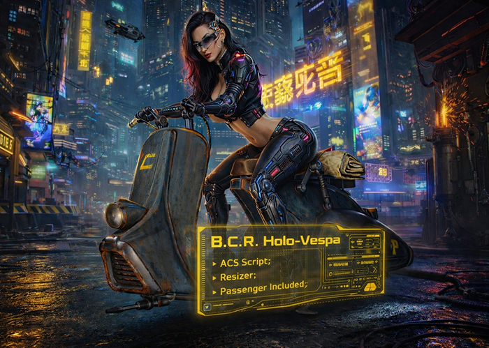 B.C.R. Holo Vespa 