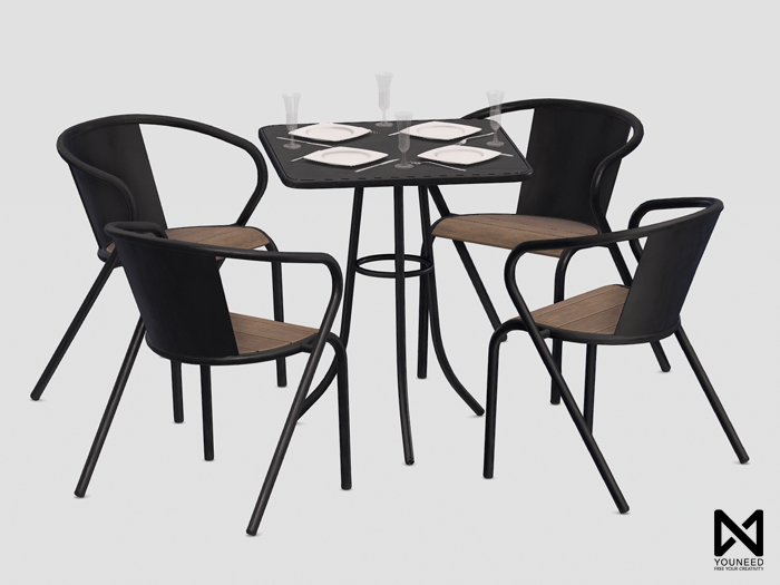 Youneed - Outdoor dining set Solaria