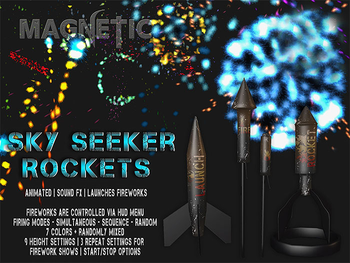 Magnetic - Sky Seeker Rockets 