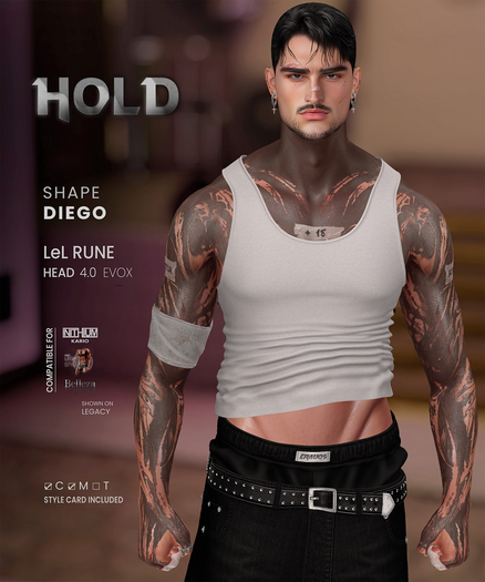 HOLD SHAPES - Diego - Shape LeLUTKA Rune 4.0 EVOX/LEG/JAK/KAR