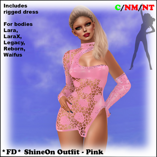 *FD* ShineOn Outfit [Boxed] Pink
