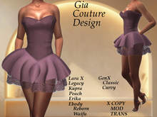 "GCD" Taylor Lace Dress Pink