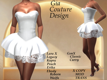 "GCD" Taylor Lace Dress White