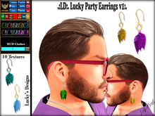 .:LD:. Lucky Party Earrings v1:.