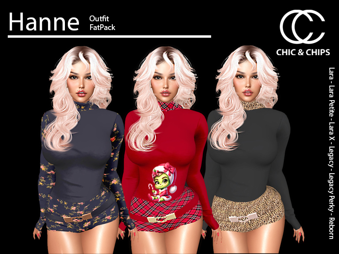 *C&C* Hanne Bodysuite FatPack