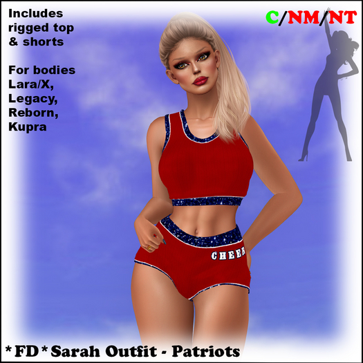 *FD* Sarah Outfit [Boxed] Patriots