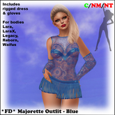 *FD* Majorette Outfit [Boxed] Blue