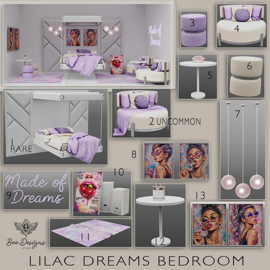 07 Bee Designs Lilac Dreams