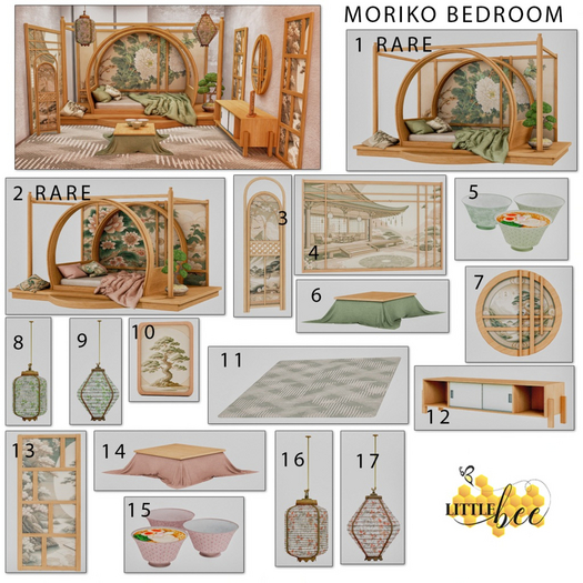 17 - Little Bee - Moriko Bedroom