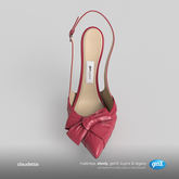 [Gos] Claudette Bow Pumps - Winterberry