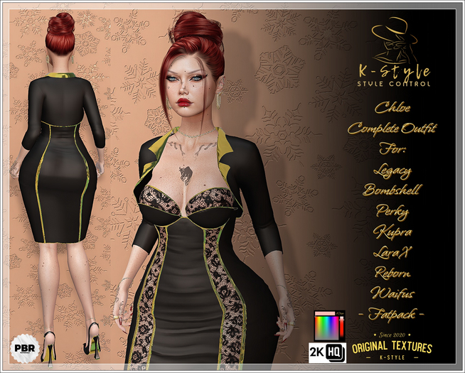 [K-Style] CHLOE COMPLETE OUTFIT - FATPACK #1