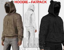 E.K - BEAR - Fur Hoodie - FATPACK {ADD - ME }