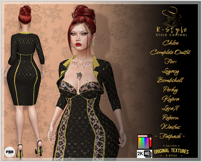 [K-Style] CHLOE COMPLETE OUTFIT - FATPACK #3