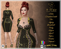 [K-Style] CHLOE COMPLETE OUTFIT - FATPACK #4
