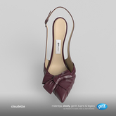 [Gos] Claudette Bow Pumps - Fig