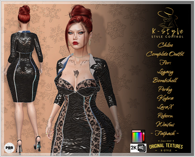 [K-Style] CHLOE COMPLETE OUTFIT - FATPACK #6