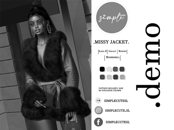 [simpleCUTE]  Missy Jacket -Demo  //ADD ME//