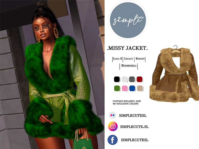 [simpleCUTE]  Missy Jacket - Beige  //ADD ME//