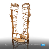 [Gos] Thea Gladiator Sandals - Tawny