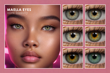 ZORA BEAUTY - MAELLA EYES (Lelutka Evox, Mesh, BOM) FULL PACK