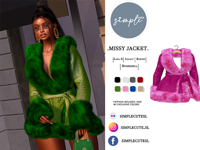 [simpleCUTE]  Missy Jacket - Pink //ADD ME//