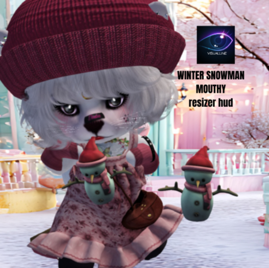 VISUALLINE: WINTER SNOWMAN MOUTHY boxed