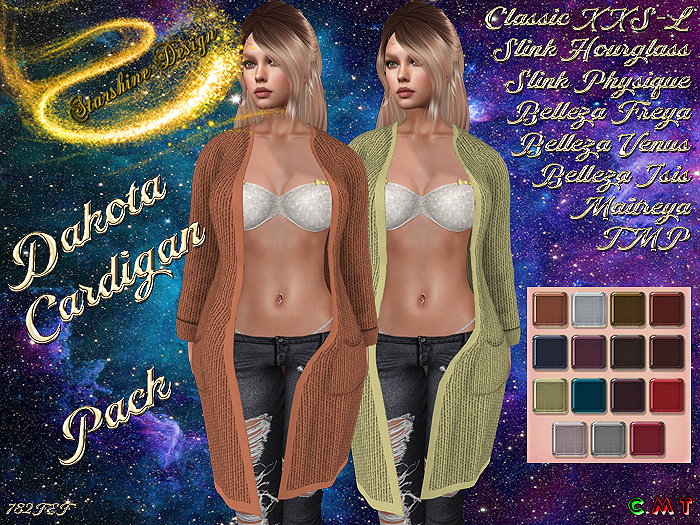~✯SD✯~ DAKOTA CARDIGAN [PACK]