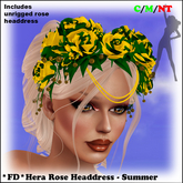 *FD* Hera Rose Headress [Boxed] Summer