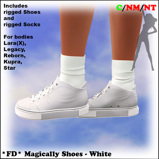 *FD* Magically Shoes [Boxed] White