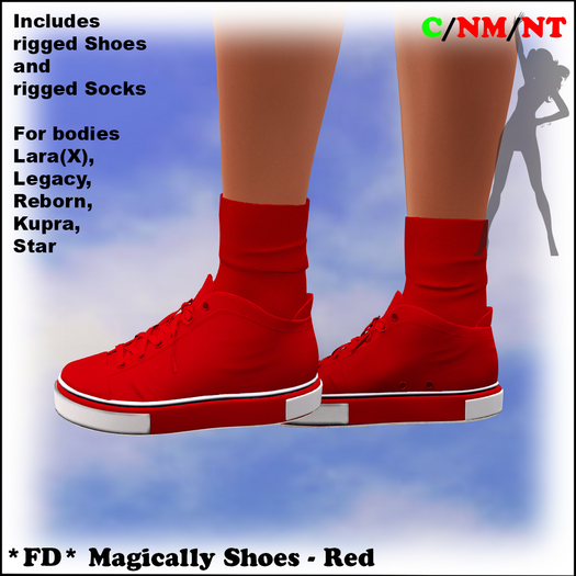 *FD* Magically Shoes [Boxed] Red