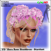 *FD* Hera Rose Headress [Boxed] Stardust