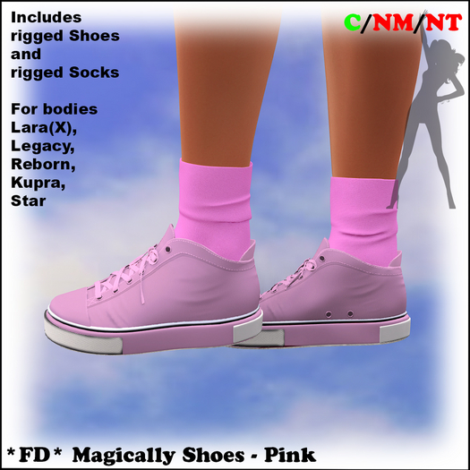 *FD* Magically Shoes [Boxed] Pink