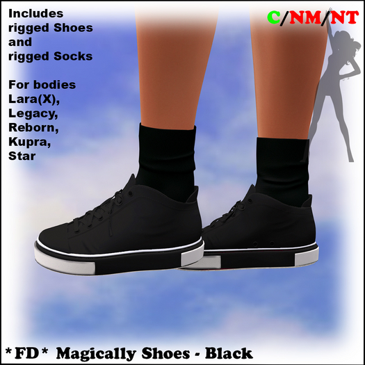 *FD* Magically Shoes [Boxed] Black