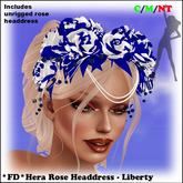 *FD* Hera Rose Headress [Boxed] Liberty