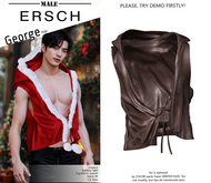 ERSCH - George top -brown leather-