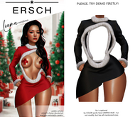 ERSCH - Liama MiniDress -black-