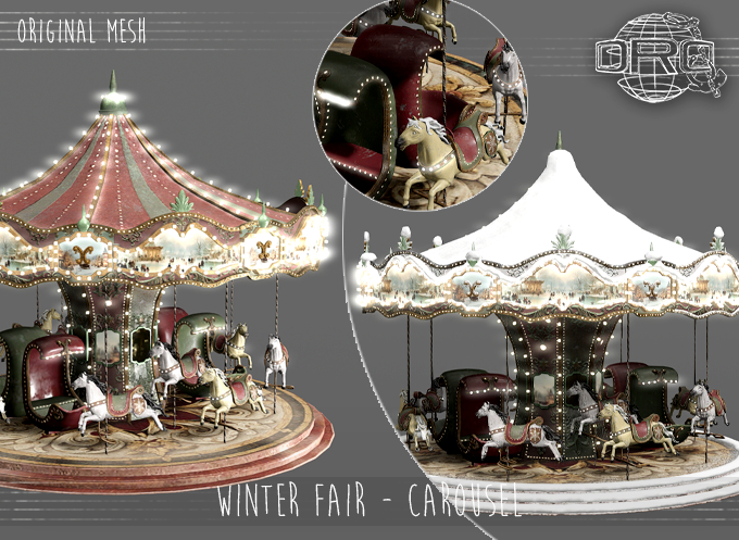 -DRD- Winter Fair - Carousel