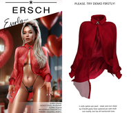 ERSCH - Everly shirt -blood-
