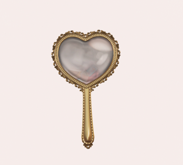 .random.Matter. - Bubble Magic - Hand Mirror [Gold]