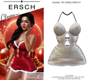 ERSCH - Claussi Dress -glitter white-