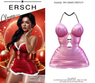 ERSCH - Claussi Dress -glitter bubblegum-