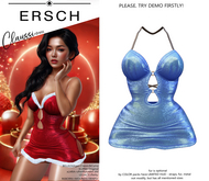 ERSCH - Claussi Dress -glitter blue-